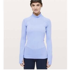 LULULEMON Rest Less
Mock Neck | Size: 10 Hydrangea
Blue